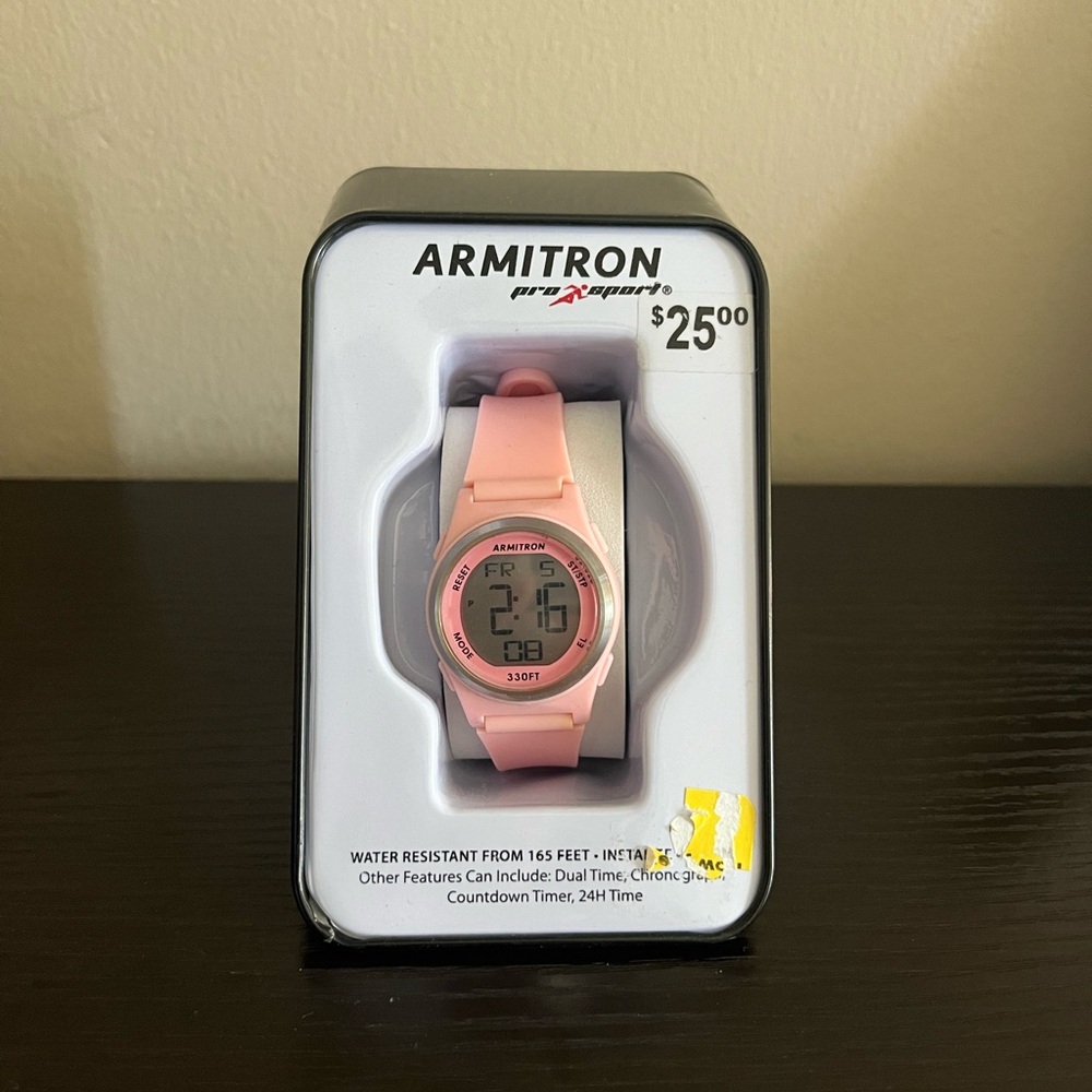 Armitron Pro Sport Pink Watch